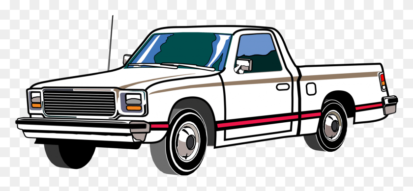 1713x724 Pickup Truck Car Toyota Hilux Computer Icons Pickup Truck, Truck, Vehicle, Transportation HD PNG Download