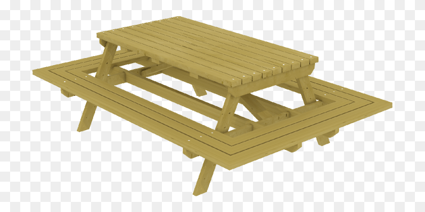 715x360 Picnic Table, Furniture, Table, Coffee Table HD PNG Download