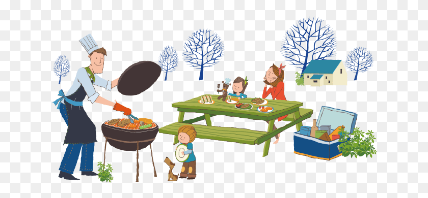 640x330 Picnic Table Clipart Illustration Vector Graphics, Person, Furniture, Table HD PNG Download