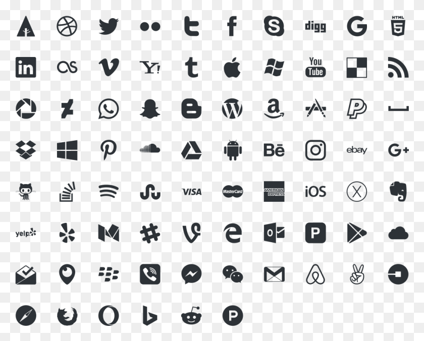 1043x824 Picons Social Full Preview Vector Icon A Ch, Computer Keyboard, Computer Hardware, Keyboard HD PNG Download