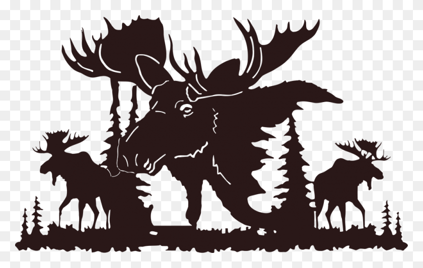 Picsonmetal Com Moose Moose, Planta, Hoja Hd Png