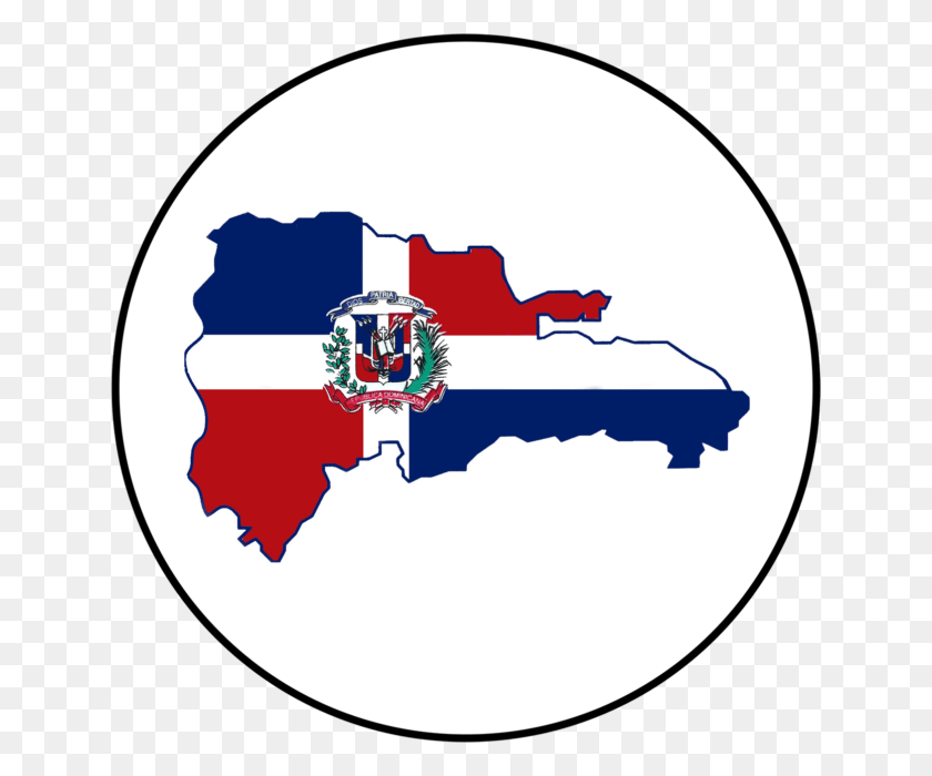 640x640 Picture 1 Of Dominican Republic Flag, Logo, Symbol, Trademark HD PNG Download