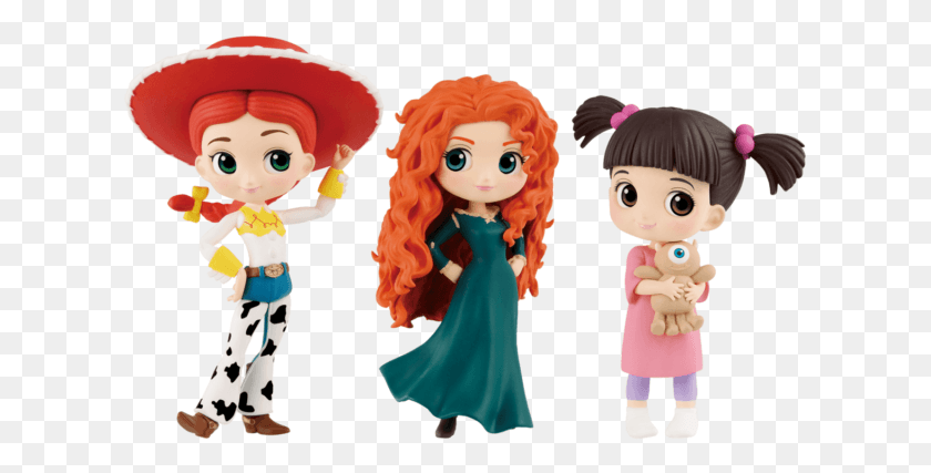 617x367 Picture 1 Of Q Posket Merida, Doll, Toy, Person HD PNG Download