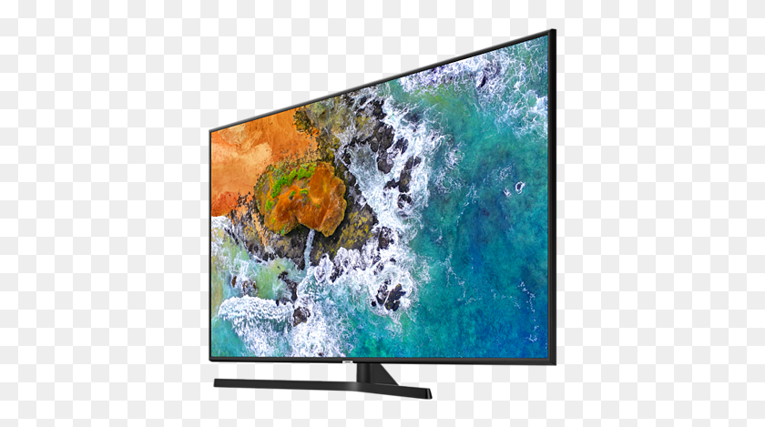385x409 Picture 1 Of Samsung Smart Tv 7 Series, Monitor, Screen, Electronics HD PNG Download