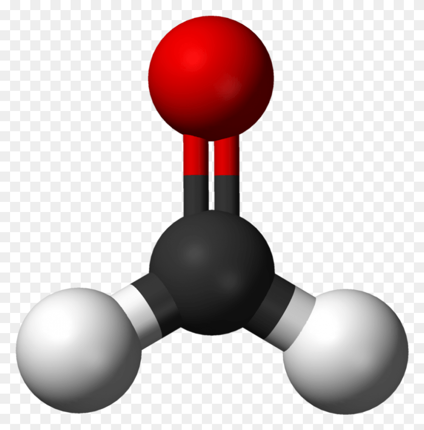 918x933 Picture A Water Molecule Two Hydrogen Atoms Attached Formaldehyde 3d, Lamp, Electronics, Joystick HD PNG Download