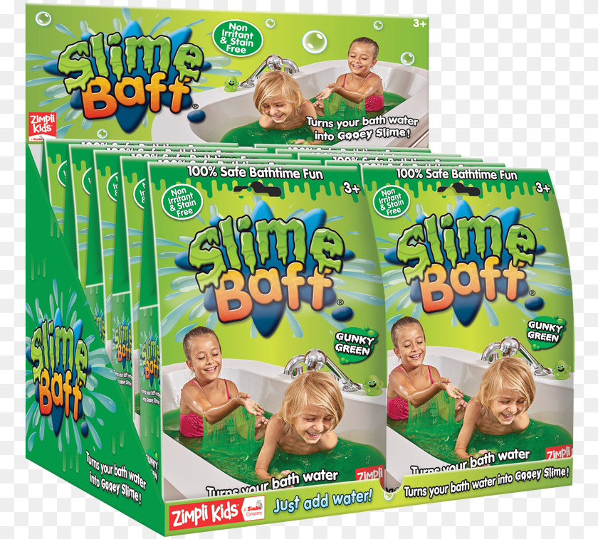 Picture Bath Slime, Child, Female, Girl, Person Transparent PNG