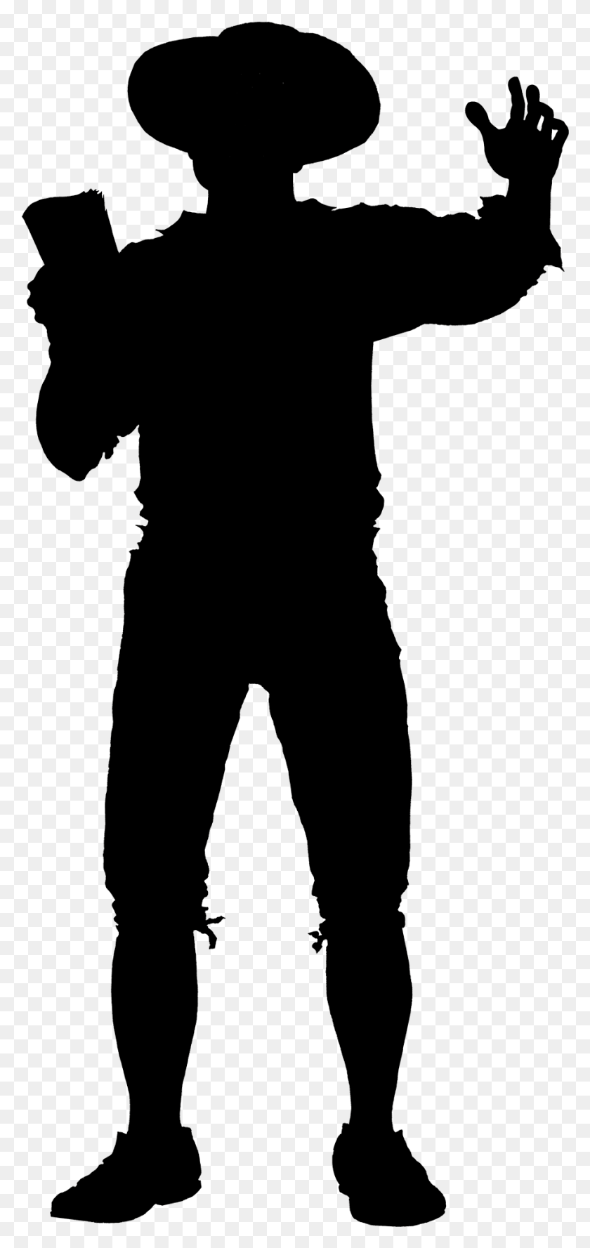 909x2001 Picture Black And White Farmer At Getdrawings Farmer Silhouette, Person, Human HD PNG Download