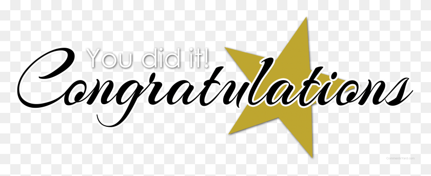 2768x1005 Picture Congratulations Congratulations, Text, Symbol, Number HD PNG Download