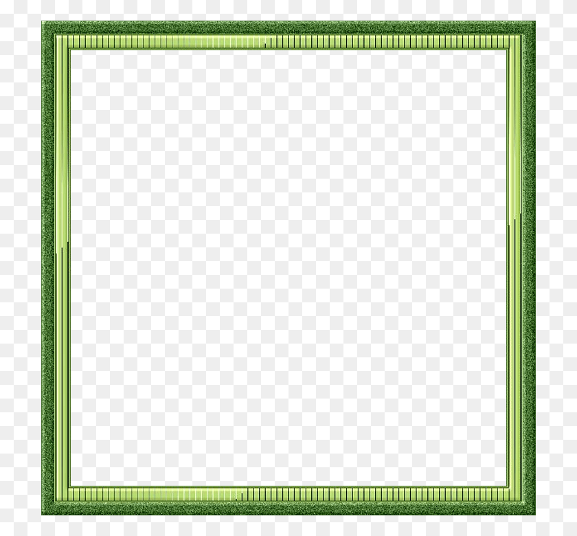 720x720 Picture Frame Green Photo Frame Outline Paper Product, Blackboard, Word HD PNG Download