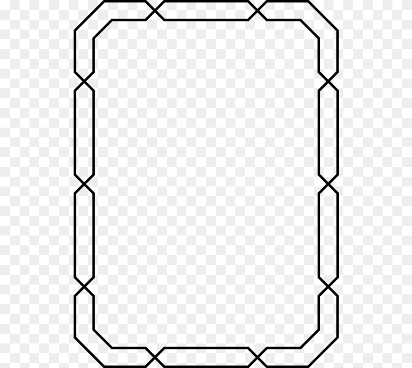 Picture Frames Line Art Angle, Gray Clipart PNG