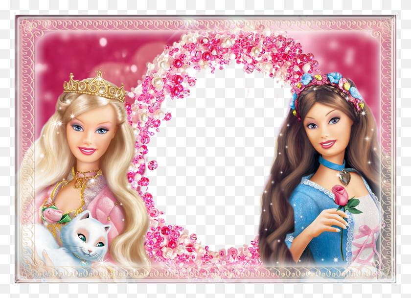 1600x1128 Picture Free Archives Paty Shibuyapaty Shibuya Barbie Psd Frames, Doll, Toy, Figurine HD PNG Download