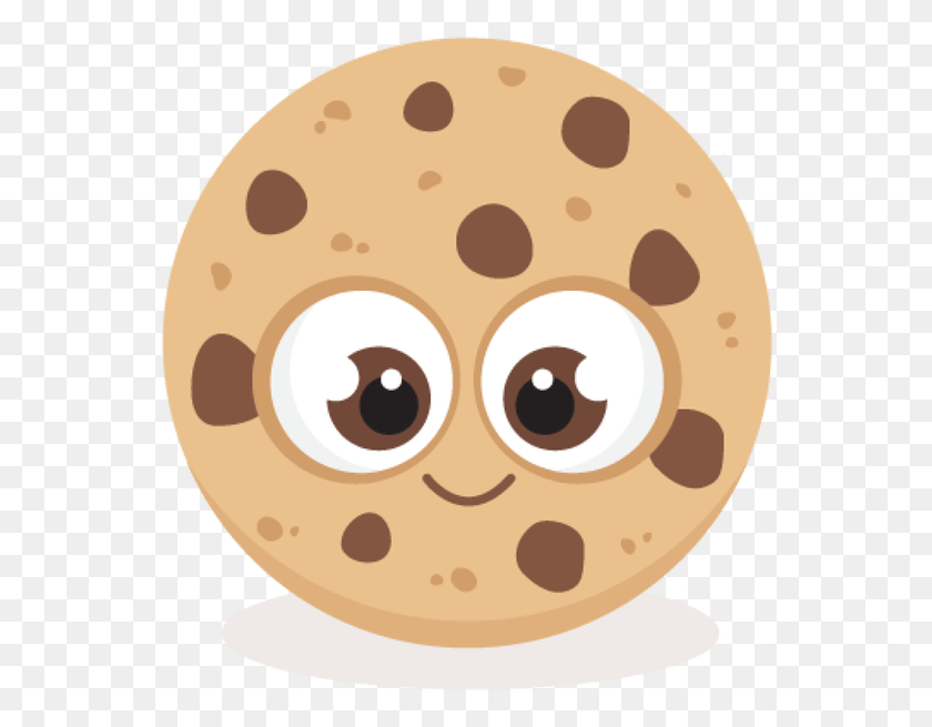 556x595 Picture Free Library Cartoon Images Of Cookies Cartoonview Cookie Cartoon, Food, Biscuit, Bread HD PNG Download