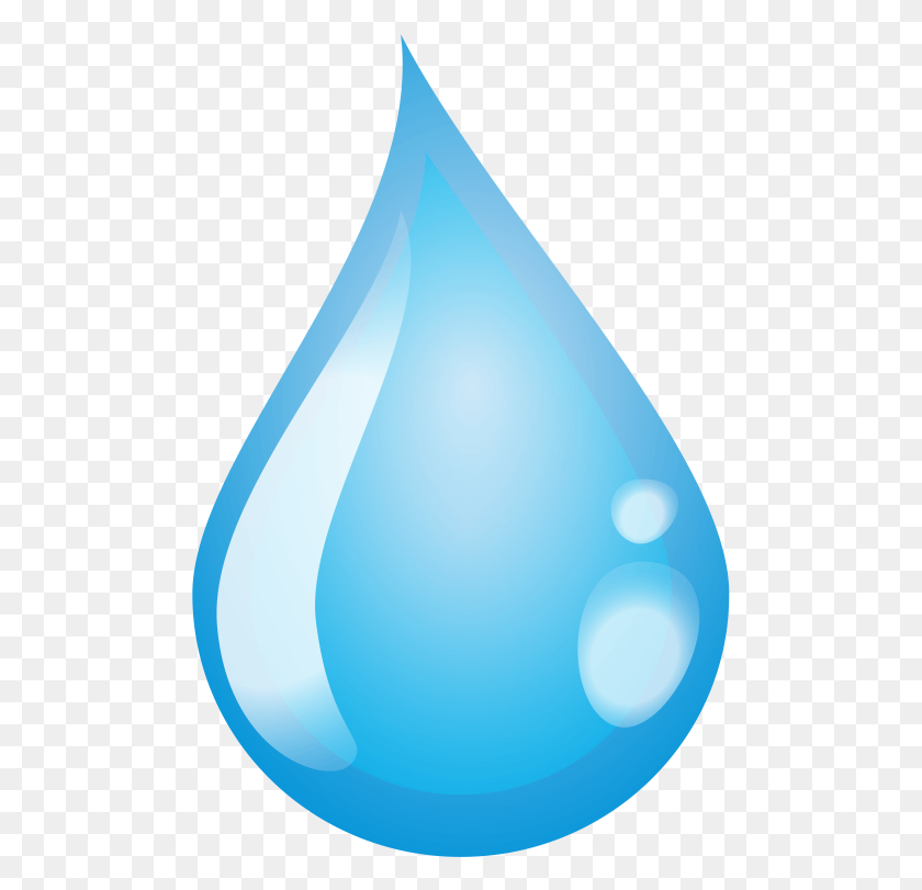 491x751 Picture Free Library Drops Clipart One Water Water Drop Transparent Background, Droplet, Balloon, Ball HD PNG Download