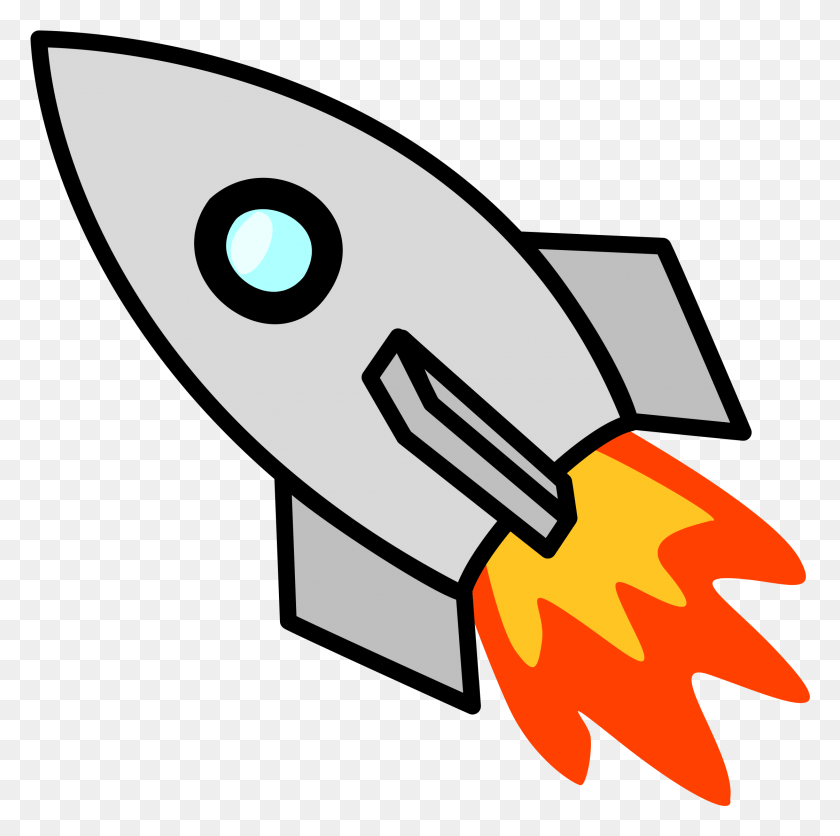 2240x2229 Picture Free Library Rocket Ship Transparent Rocket Ship Clipart, Hand, Weapon, Weaponry HD PNG Download