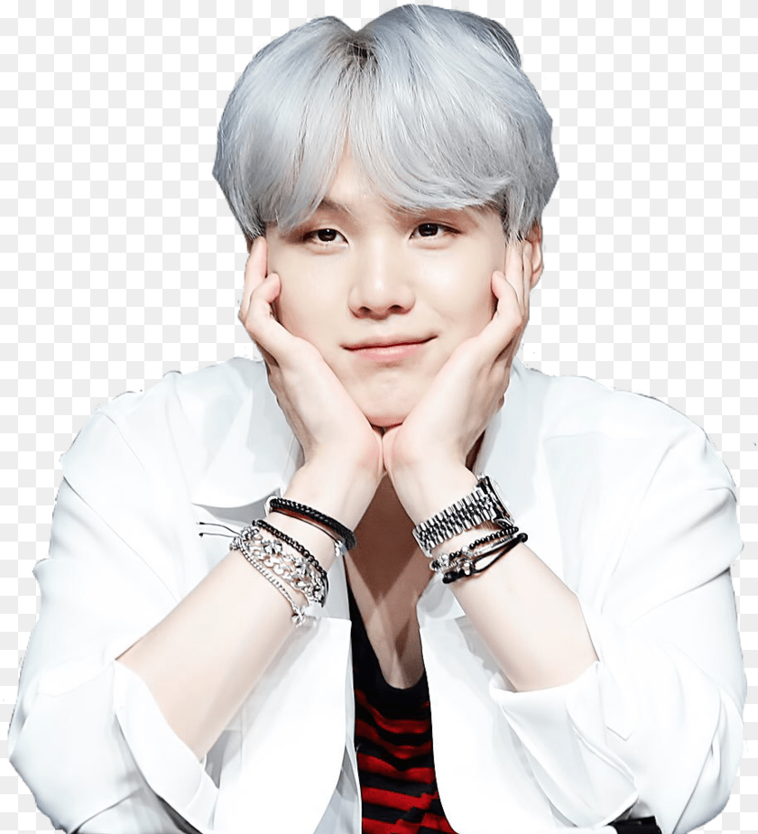 836x924 Picture Library Suga Transparent White Swag Min Yoongi Suga, Woman, Adult, Person, Female Sticker PNG