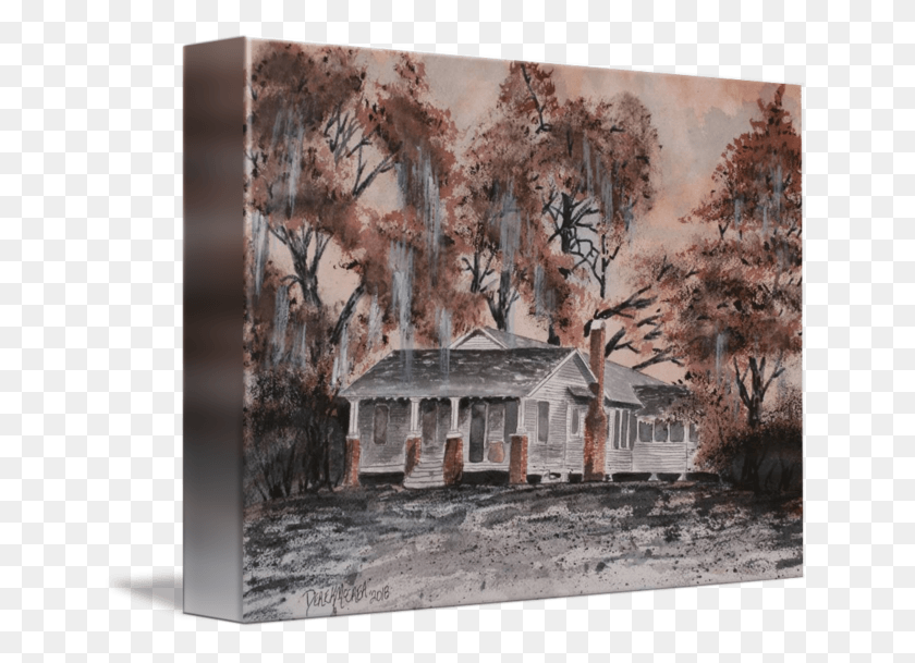 650x549 Picture Free Stock Watercolor By Derek Mccrea Painting, Cottage, House, Housing HD PNG Download