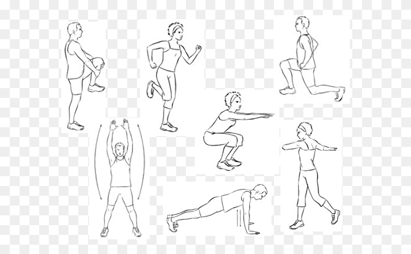 592x459 Picture Freeuse Ankle Drawing Leg Running Sketch, Person, Human, Tai Chi HD PNG Download