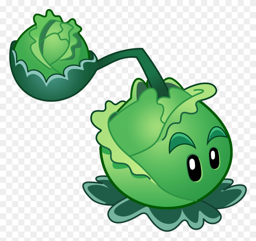 1392x1305 Picture Freeuse Cabbage Clipart Iceberg Lettuce Plants Vs Zombies, Plant, Vegetable, Food HD PNG Download
