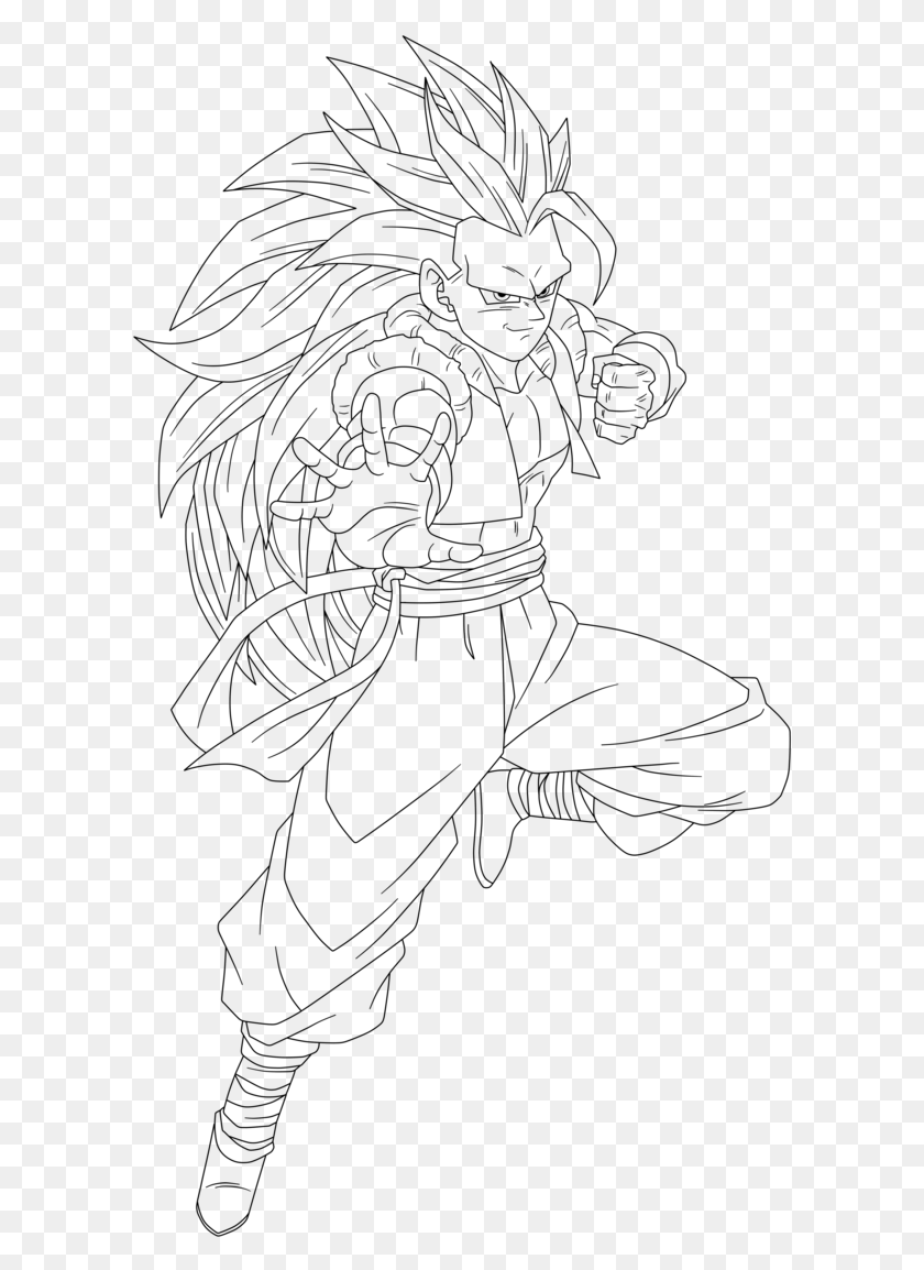 600x1094 Picture Gallery Of The Dragon Ball Z Gt Coloring Sheets Line Art, Gray, World Of Warcraft HD PNG Download