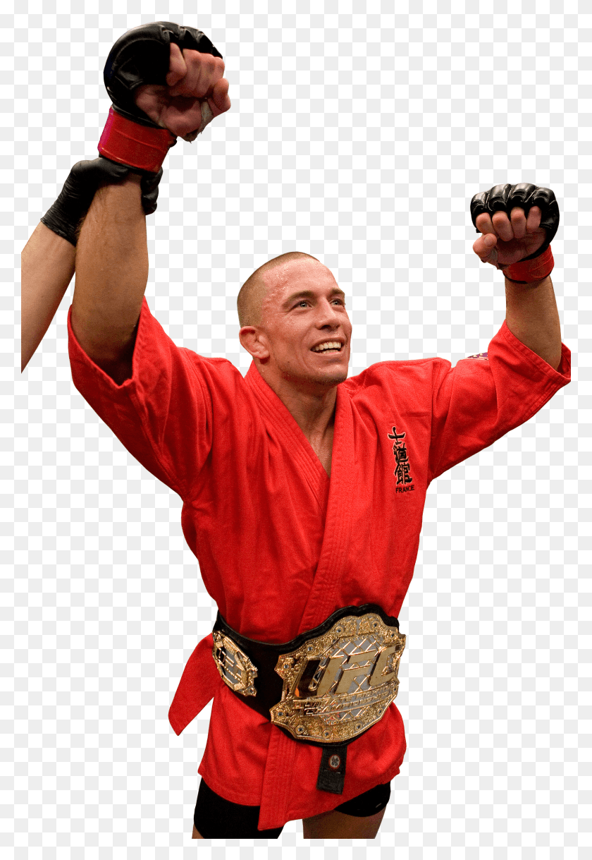 1500x2229 Picture George St Pierre Transparent, Person, Human, Sport HD PNG Download