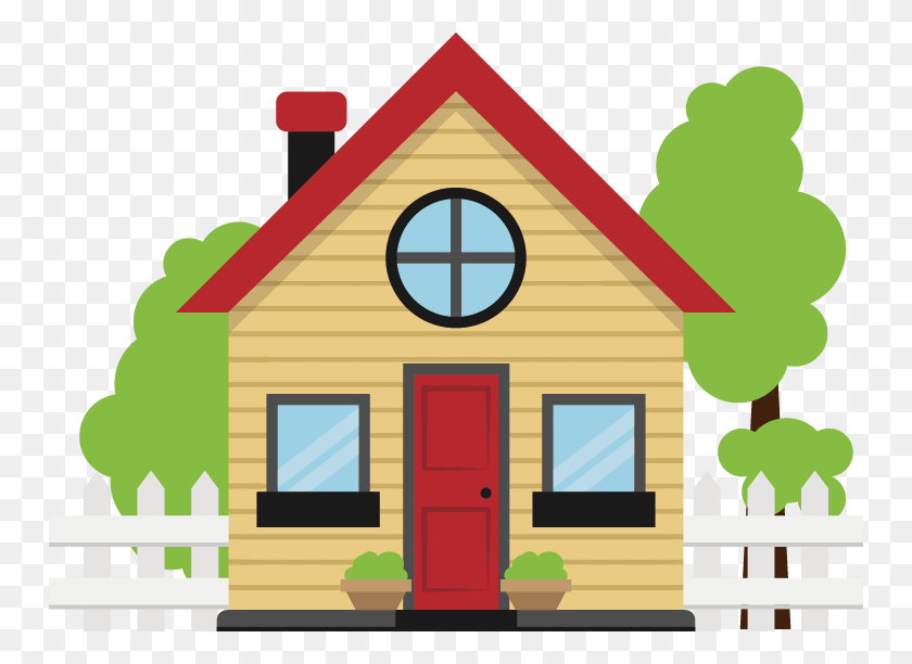 750x552 Picture House Illustration, Housing, Building, Cottage HD PNG Download