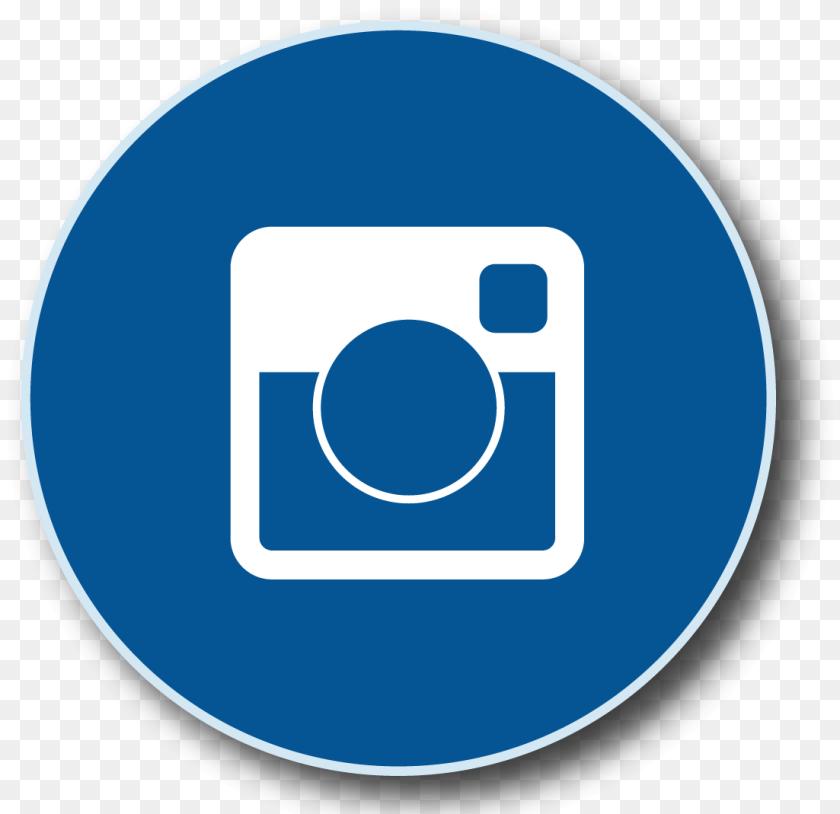 1103x1069 Picture Instagram Button Blue, Disk, Electrical Device, Device PNG