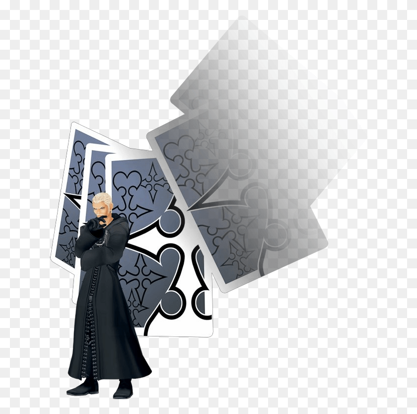 642x773 Picture Kingdom Hearts Nobody Card, Person, Human, Clothing HD PNG Download