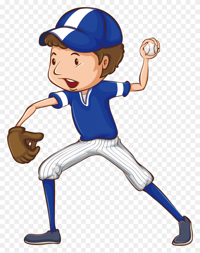 2067x2656 Picture Library Baseball Drawing Clip Art Drawing Of A Baseball Player, Person, Human, People HD PNG Download