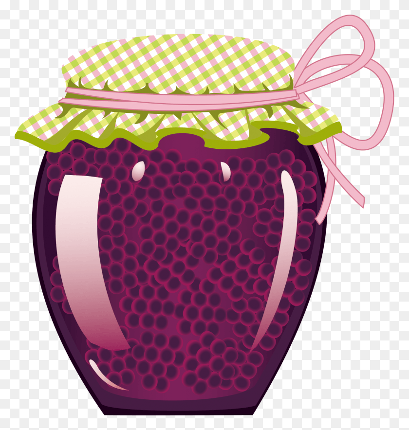 1601x1693 Picture Marmalade Fruit Preserves Clip Art Cartoon Frascos De Mermelada Dibujos, Jar, Jam, Food HD PNG Download