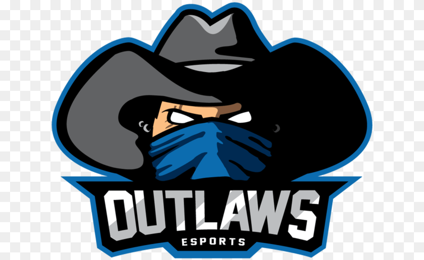 640x515 Picture Nba 2k18 Outlaw Logo Cartoon Jingfm Csgo Team Logo, Clothing, Hat, Person, Cowboy Hat Sticker PNG