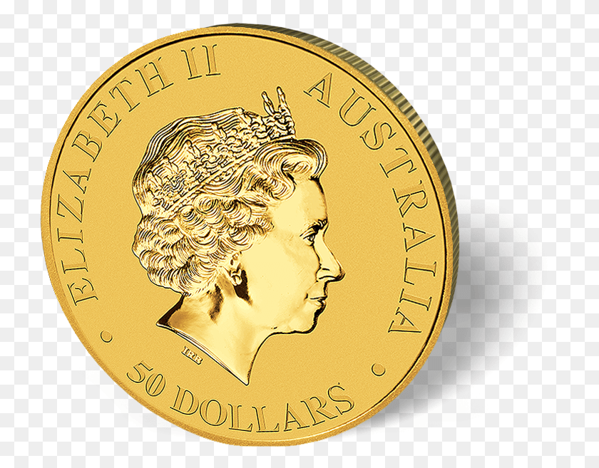 730x597 Picture Of 12 Oz Australian Gold Kangaroo Gold Coin, Money, Symbol, Nickel HD PNG Download