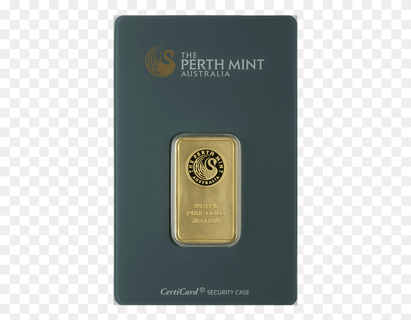 378x593 Picture Of 20 Gram Perth Gold Bar Perth Mint Gold 20 Gram, Mobile Phone, Phone, Electronics HD PNG Download