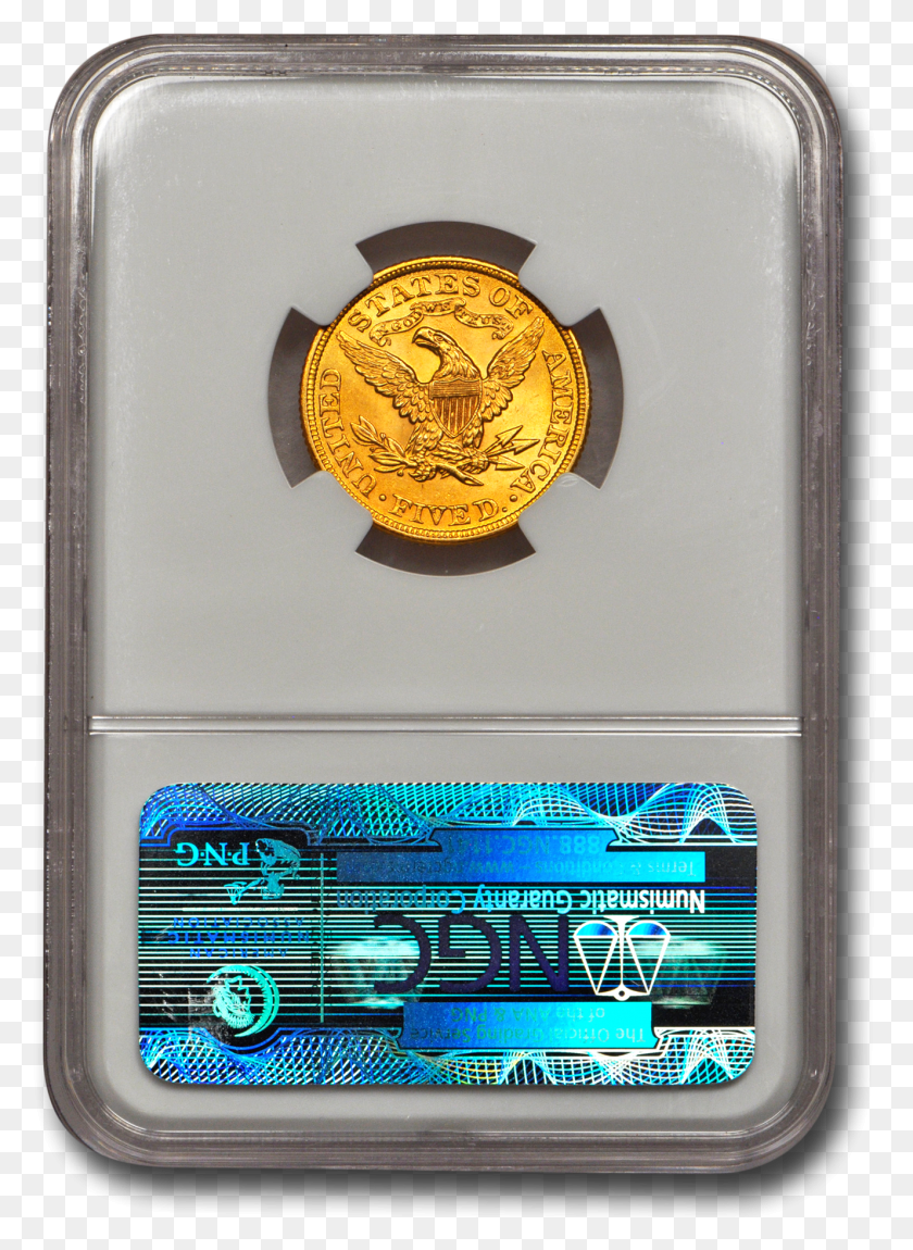 1327x1855 Изображение 5 Золотых Монет Свободы Ms 65 Emblem Hd Png Скачать
