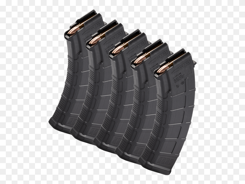 510x572 Picture Of 5x Magpul Pmag 30akakm Moe Ak47 Magazine, Tire, Adapter HD PNG Download