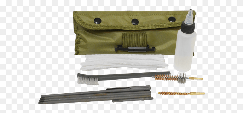 577x330 Picture Of Ar15m16 Military Gun Cleaning Kit W Pouch Rifle, Accessories, Accessory, Piano HD PNG Download