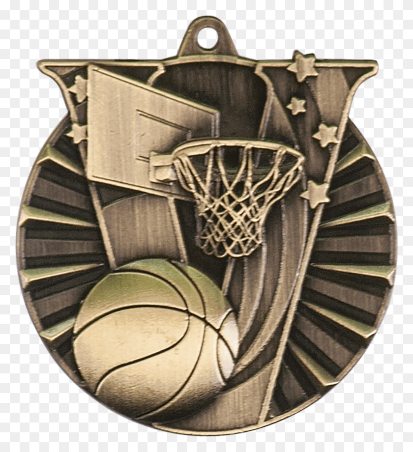 1491x1645 Медаль За Победу В Баскетболе, Бронза, Щит, Бронза Png Скачать
