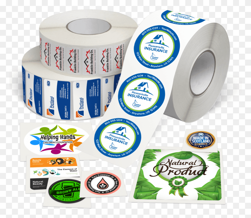 1201x1034 Picture Of Custom Roll Labels, Label, Text, Tape HD PNG Download