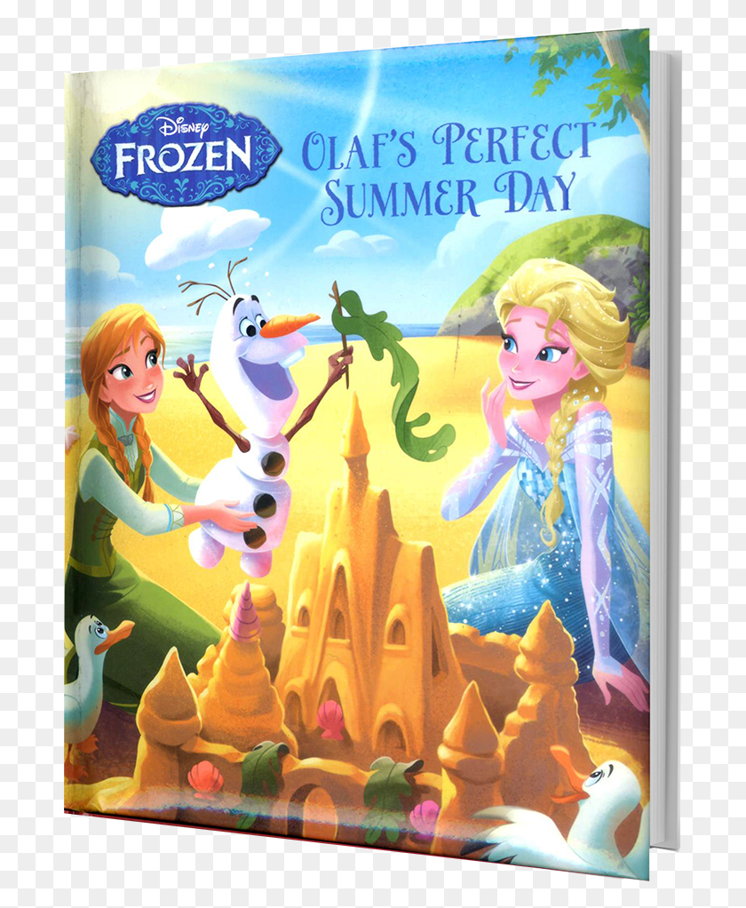 698x962 Descargar Png Picture Of Disney Frozen Libro Frozen Olaf 39S Perfect Day, Bird, Animal, Doll Hd Png