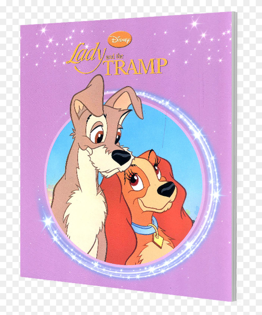 712x950 Picture Of Disney Magical Story Lady And The Tramp, Book, Mammal, Animal HD PNG Download