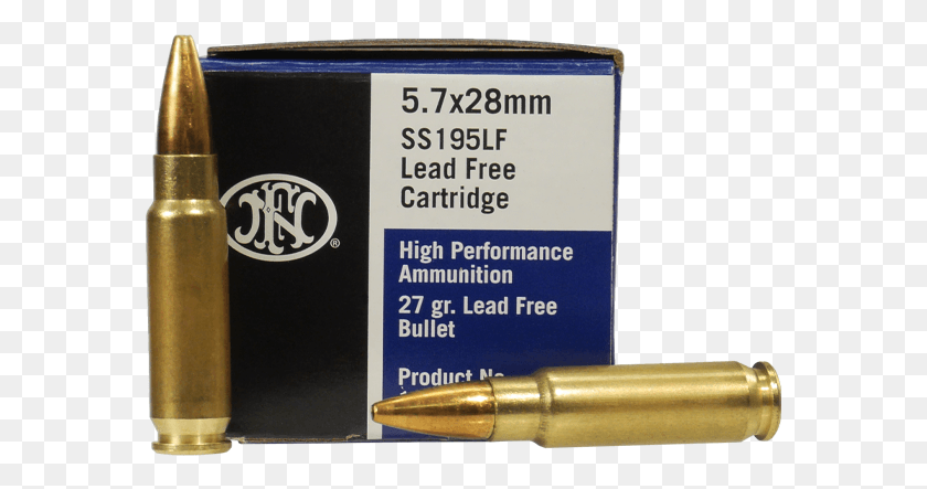 578x383 Picture Of Fn Ss195lf 5.7 X28mm Ammo, Weapon, Weaponry, Ammunition HD PNG Download