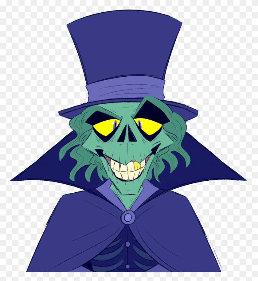1255x1373 Picture Of Hatbox I Didnt Shade So I Can Use For Hatbox Ghost Transparent, Symbol, Pirate HD PNG Download
