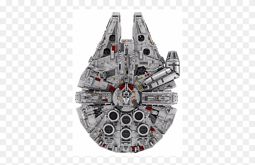 363x486 Picture Of Lego Star Wars Millennium Falcon 75192 Lego Ucs Millennium Falcon 2017, Engine, Motor, Machine HD PNG Download