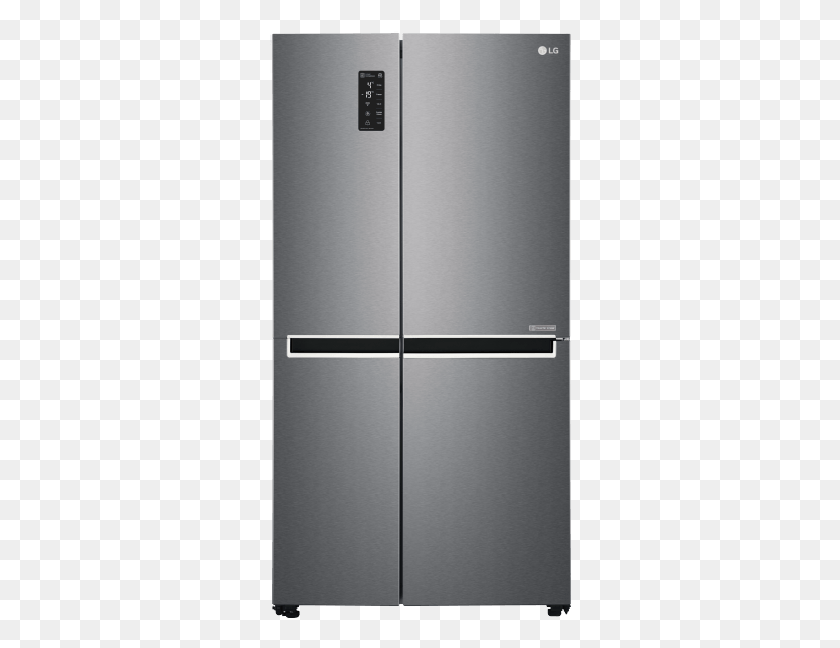 303x588 Descargar Png Picture Of Lg Gsb470Basz Refrigerador Lado A Lado, Electrodomésticos Hd Png