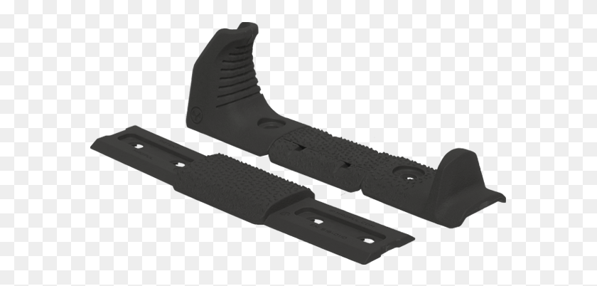 587x342 Picture Of Magpul M Lok Hand Stop Kit Ergogrips Barricade Handstop, Strap, Tool, Knife HD PNG Download