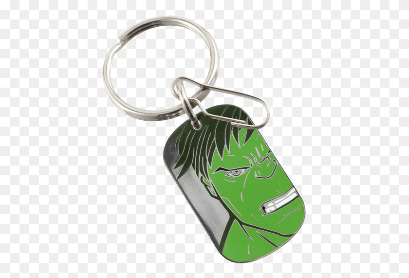 421x511 Picture Of Marvel Hulk Enamel Key Chain Spiderman Keychain, Pendant HD PNG Download