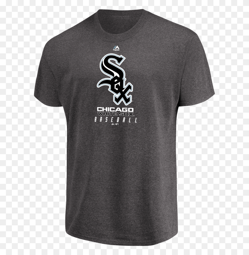 611x800 Descargar Png Picture Of Men39S Mlb Chicago White Sox Fundamentos Del Juego Chicago White Sox, Ropa, Ropa, Camiseta Hd Png