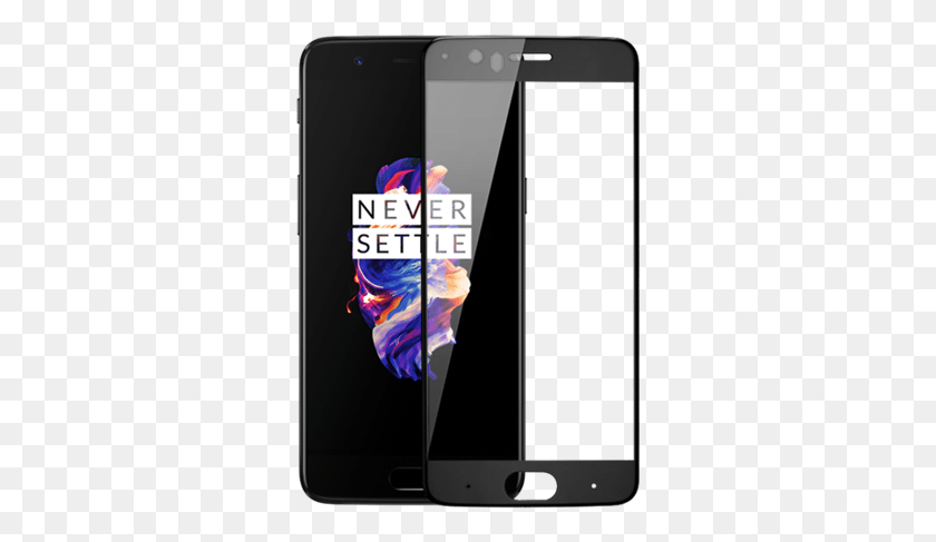 309x427 Picture Of Original Oneplus 5 3d Tempered Glass Screen Oneplus 5 Tempered Glass, Mobile Phone, Phone, Electronics HD PNG Download