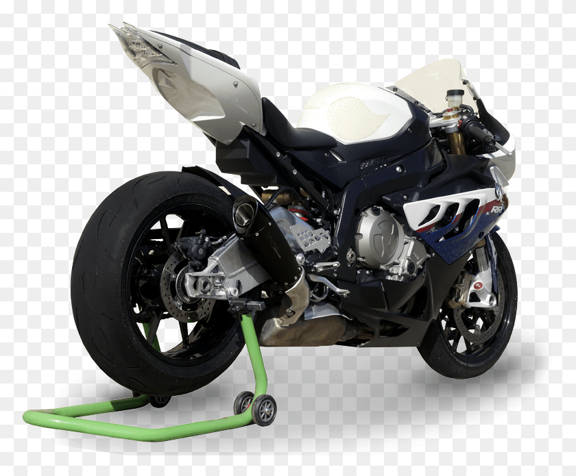 778x635 Picture Of Silencer Evoxtreme 260 A304 Black Bmw S1000rrrhp4 Hp4 Black, Motorcycle, Vehicle, Transportation HD PNG Download