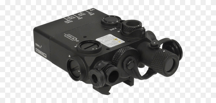 584x340 Picture Of Steiner Dbal I2 Peq2 Ir Laser Pointer W Disposable Camera, Binoculars, Gun, Weapon HD PNG Download