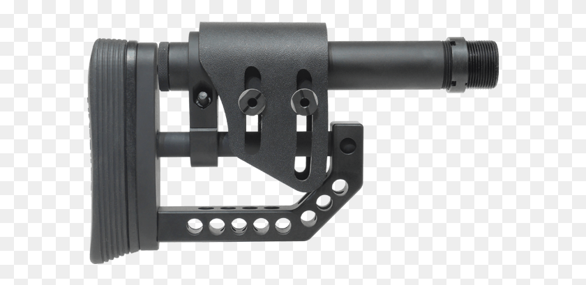 592x349 Picture Of Tacmod Ar 15 Buttstock Tacmod Stock, Gun, Weapon, Weaponry HD PNG Download